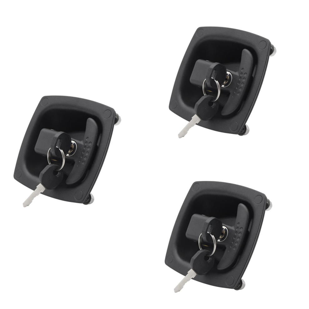 T-Shape Handle Lock For Truck Trailer Door Latch Folding For Toolbox 4712509936006