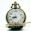 Large bronze embossed Chinese style nostalgic pocket watch 3
