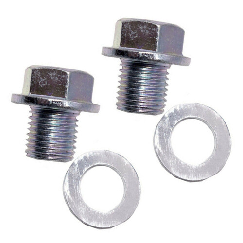 Engine Oil Pan Drain Bolt Plug with Washer for /