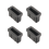 Rubber Upper Radiator Mounts for E32 88-92 740I 93-94 750IL 88-94 1
