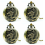 Large bronze embossed Chinese style nostalgic pocket watch 1