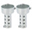 Motorcycle Exhaust Can Muffler Insert Baffle 45mm x 80mm 1