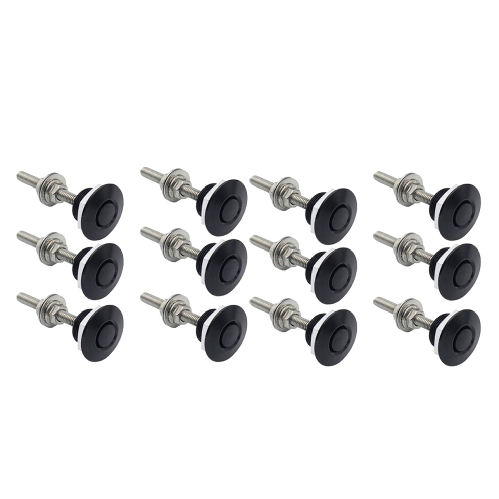 Aluminum Vehicle Hood Pins-Quick Release Lock Latch Bumper 4712509959173