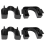 Rear Boot Trunk Load Cover Parcel Shelf Clips Bracket Mount for 1