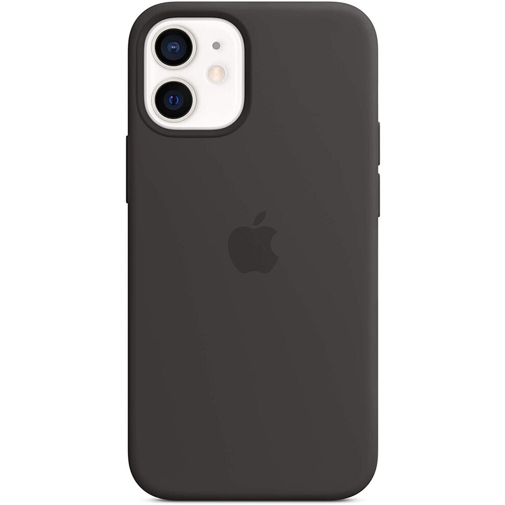 Apple Iphone 12 Mini Silicone Case With Magsafe Black 6935158891566