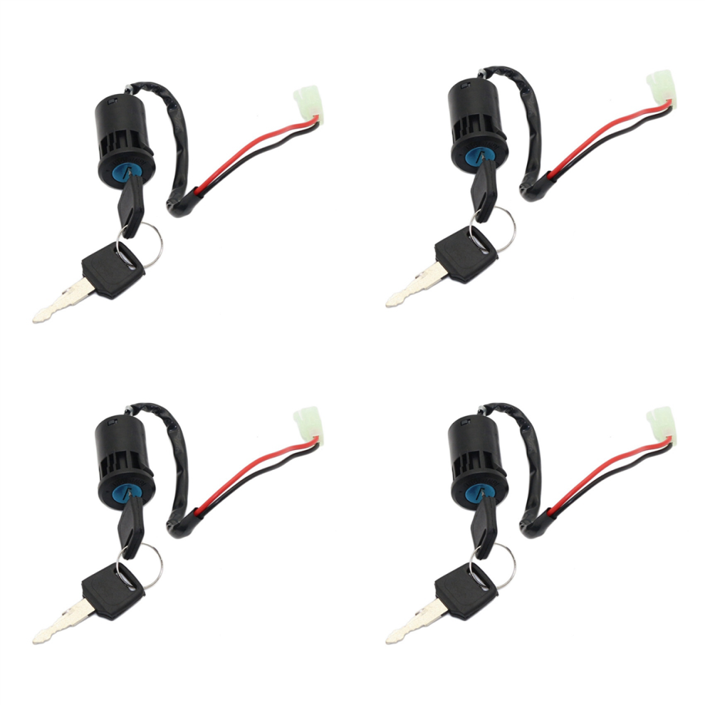 Ignition Key Switch 2 Wires Ignition Keys For Atv Go Kart Scooter 4712509961664