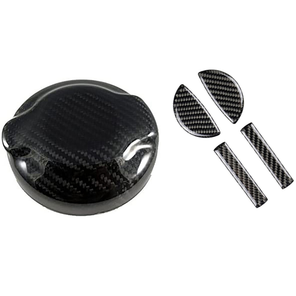 For S Jcw F55 F56 F57 Dry Carbon Fiber Tank Fuel Cap 4712509950651