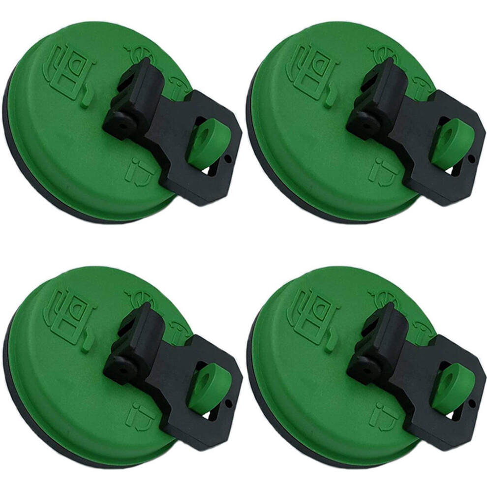 4X Locking Fuel Cap Fit For Cat 216B 226B 236B 242B 246B 4712509949471