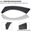 for - E90 E91 2006-2012 Right Inner Door Panel Trim Cover 6