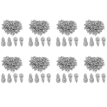 9 mm Tire Studs Snow Spikes Anti-Slip Anti-Ice for Car Truck Bicycle