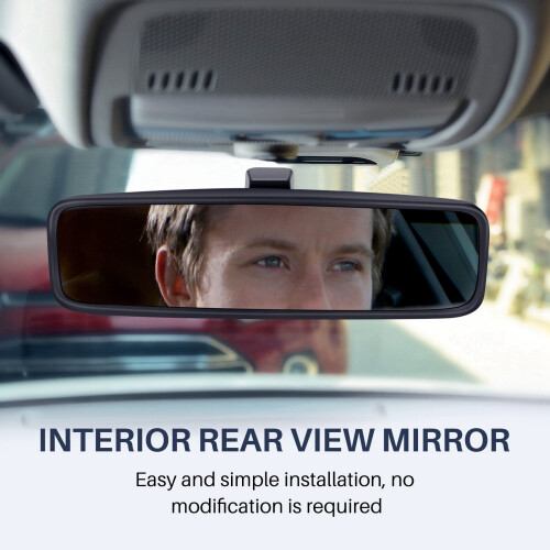 8X Car Interior Rear View Mirror Replacement 814842 for 107 2