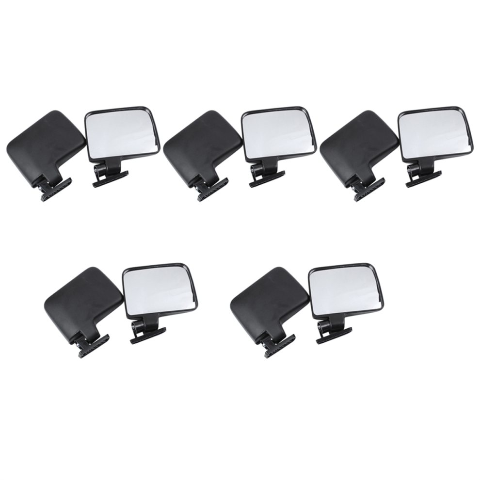 Golf Cart Mirrors - Universal Folding Side View Mirror For Golf Carts 4712509955618