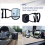Towing Mirror Adjustable Dual Extension Mirrors Long Arm Wing Mirrors 4