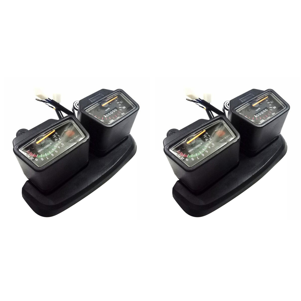 Motorcycle Gauges Cluster Speedometer Tachometer For Black 4712509957148