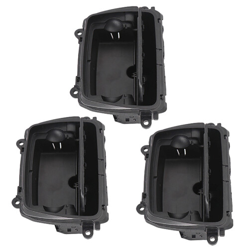 Black Plastic Center Console Ashtray Assembly Box For 5 Series