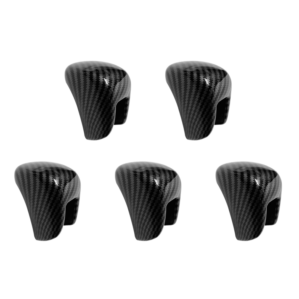 Carbon Fiber Abs Gear Shift Knob Cover Trim Fit For Grain 4713147640584