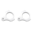 50MM Steering Damper Stabilizer Clamp for SUZKU 1