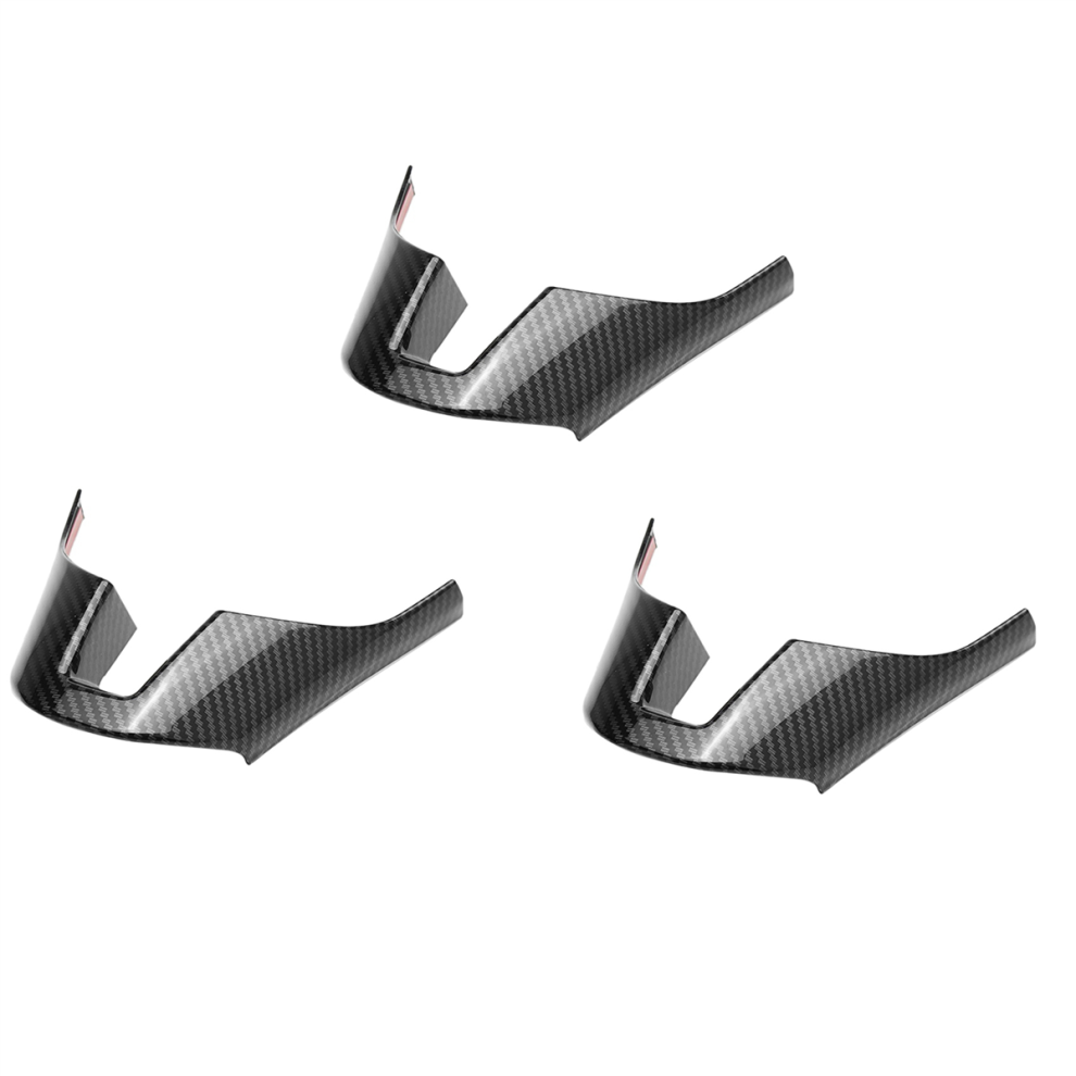 Carbon Fiber Steering Wheel Frame Panel Cover Trim For 3 Axela 4713147644674