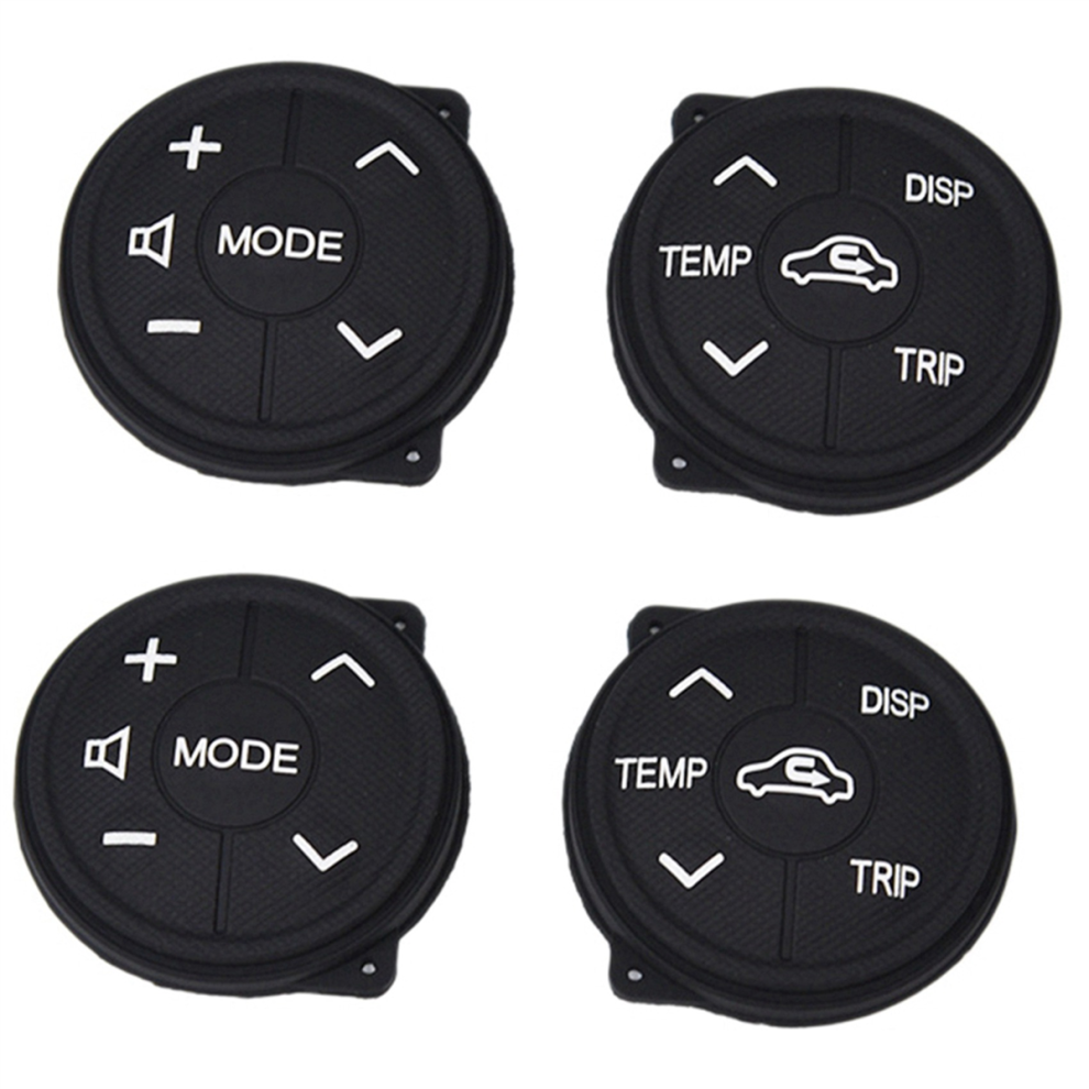 4X For Prius Steering Wheel Switch Control Button Panel Rubber 4713147644728