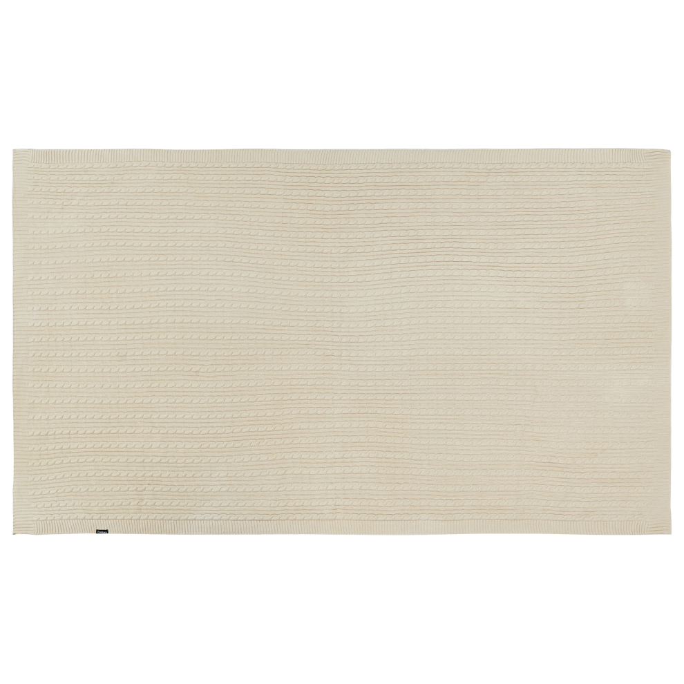 Blanket ANAMUR Cotton 110 x 180 cm Beige