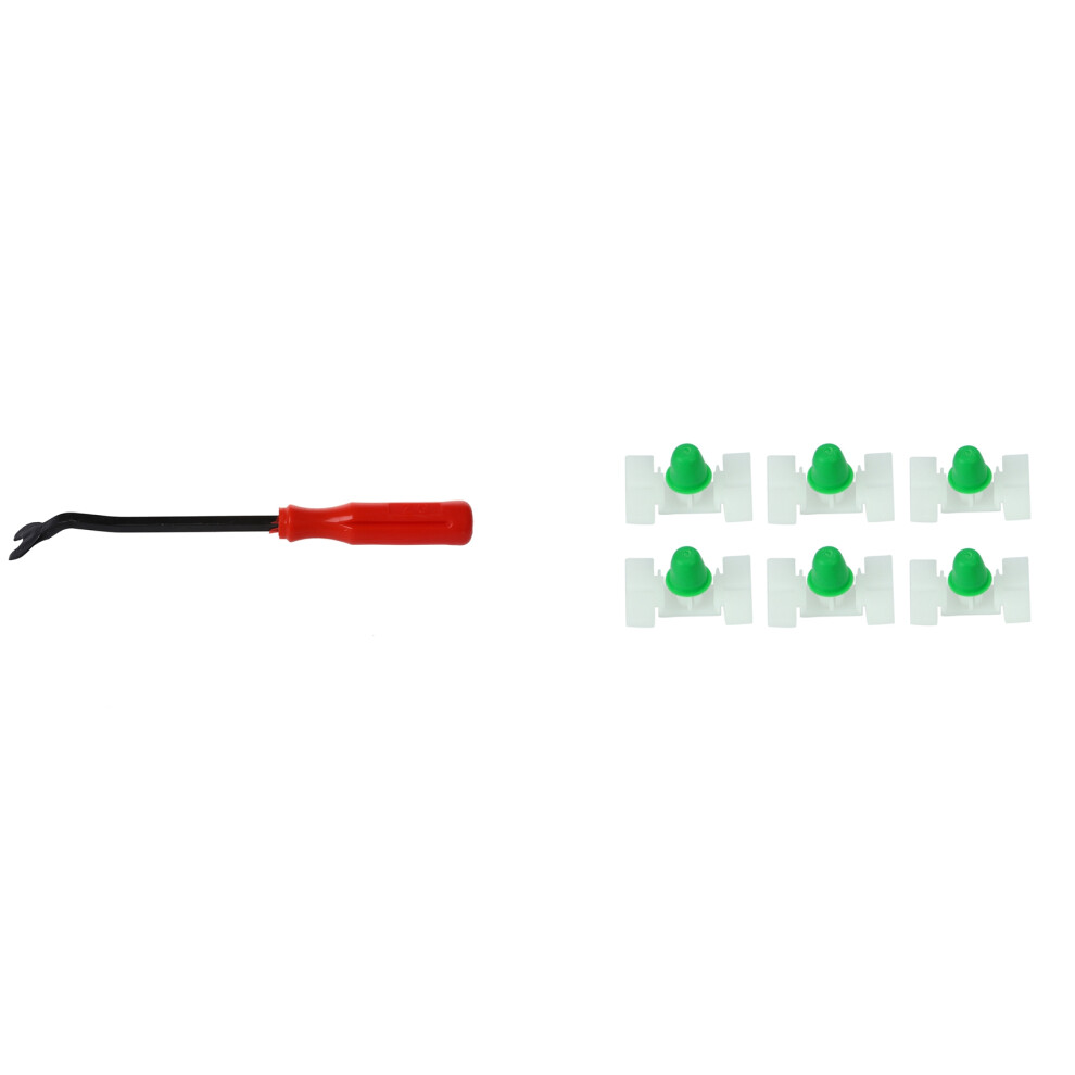 50Pcs Car Exterior Trim Panel Fastener Moulding Clip For 4713147646531