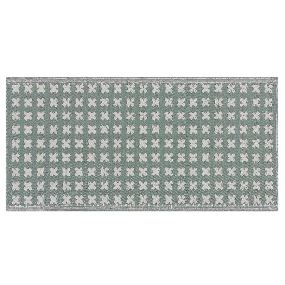 Outdoor Rug ROHTAK Light Green 90 x 180 cm