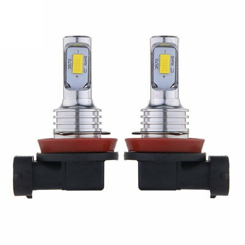 H11 H8 H16 80W 4000Lm 3000K Tech Led Fog Lights Bulbs Kit Yellow 4713147666140