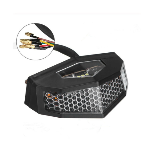 Universal LED Turn Signals Modified Tail Light Cafe Racer Brake Lamp 1