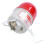 AC 220V 15W Red Light Industrial Signal Tower Flash Warning Lamp 3