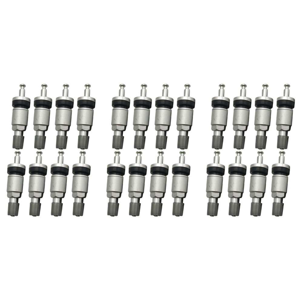8Pcs Tpms Tire Valves For Alloy Tubeless Valve Repair Kit Silver 4713147675470