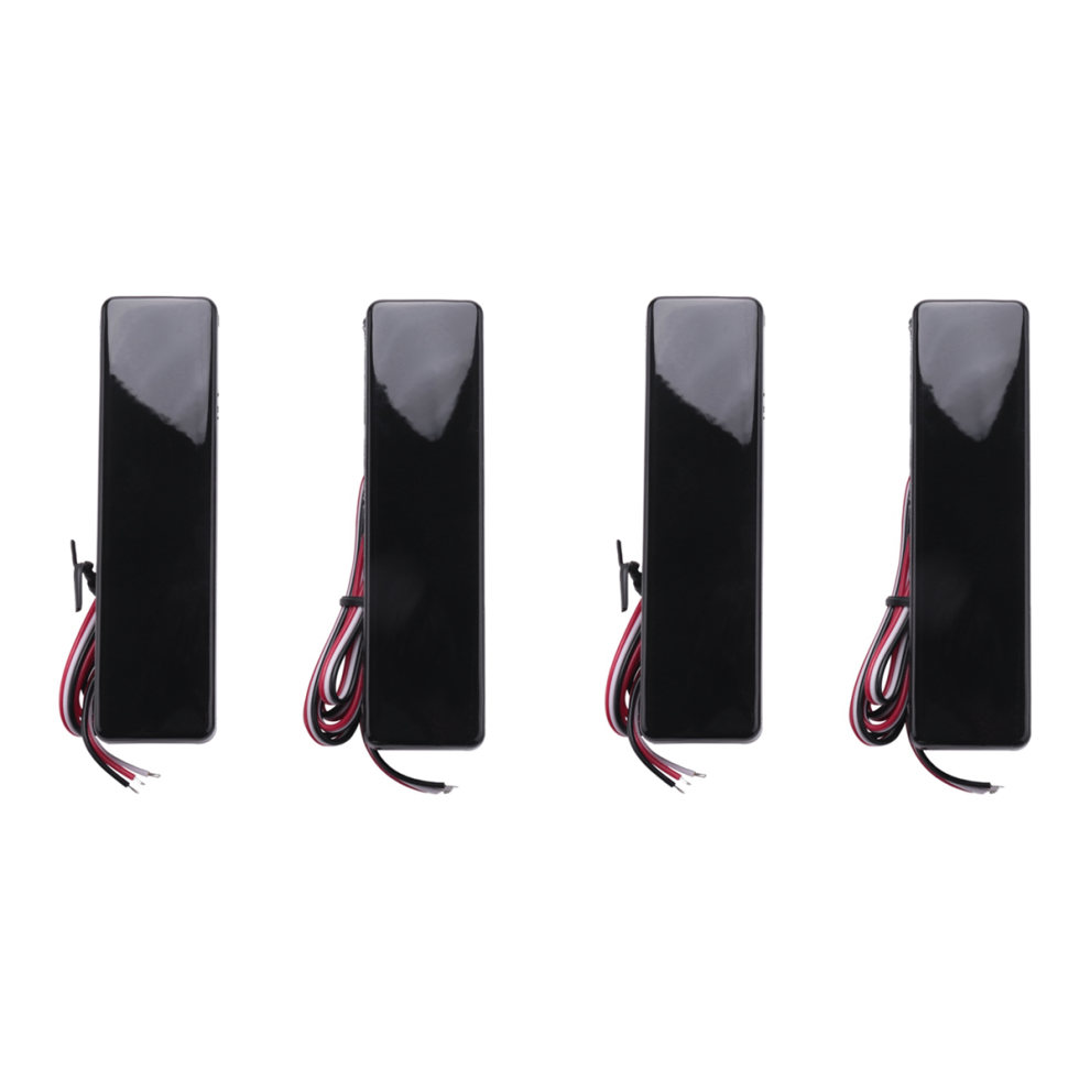 Lens Led Bumper Reflector Tail Lights For Vivaro Black 4713147675777
