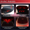 Brake Light Sticker for Model Y,Devil Eye Car Taillight Sticker 6