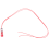 Neon Indicator Pilot Signal Lamp Red Light AC 250V w2 Wires 3