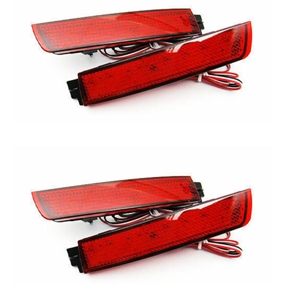 Lens Rear Bumper Reflector Lamp Led Tail Brake For Red/Light 4713147681150