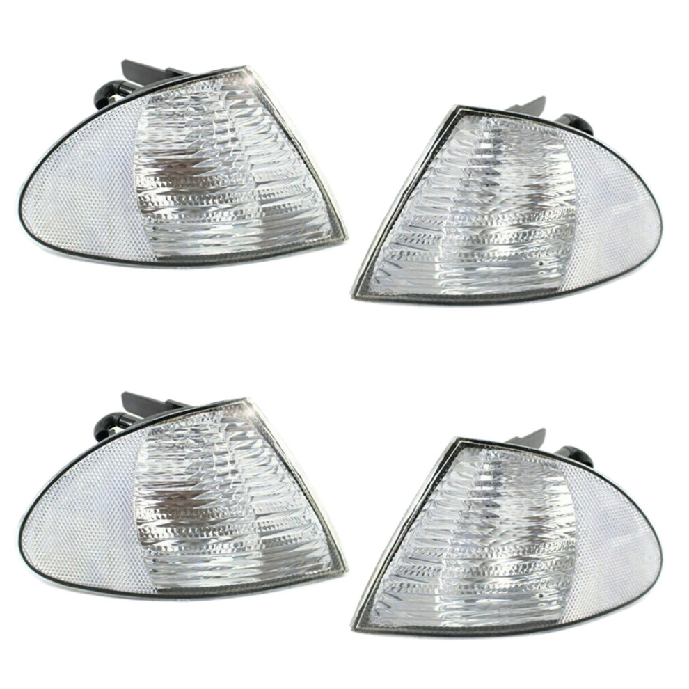 Pair Signal Corner Lights For 3 Series E46 1999-2001 Sedan Wagon 4713147679324