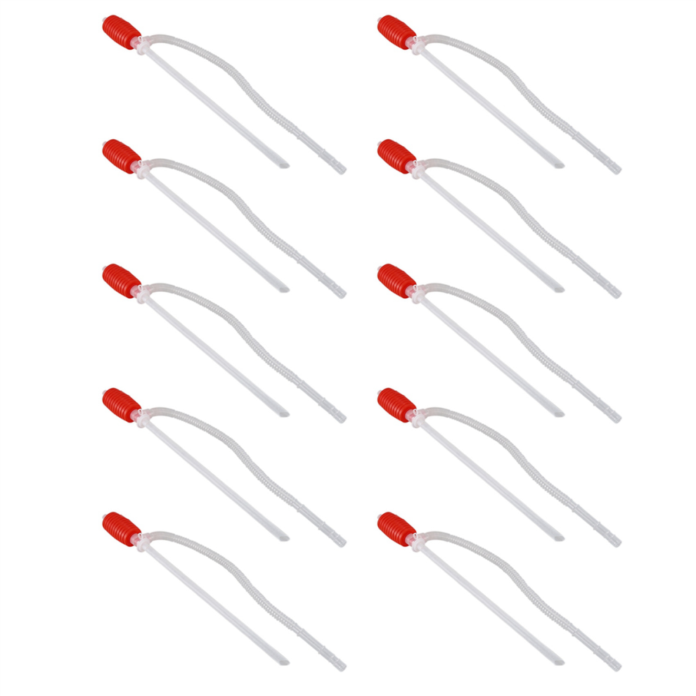 Sifone Manuale Sifone Olio Acqua Benzina Liquido Pompa Trasferimento Tubo-image