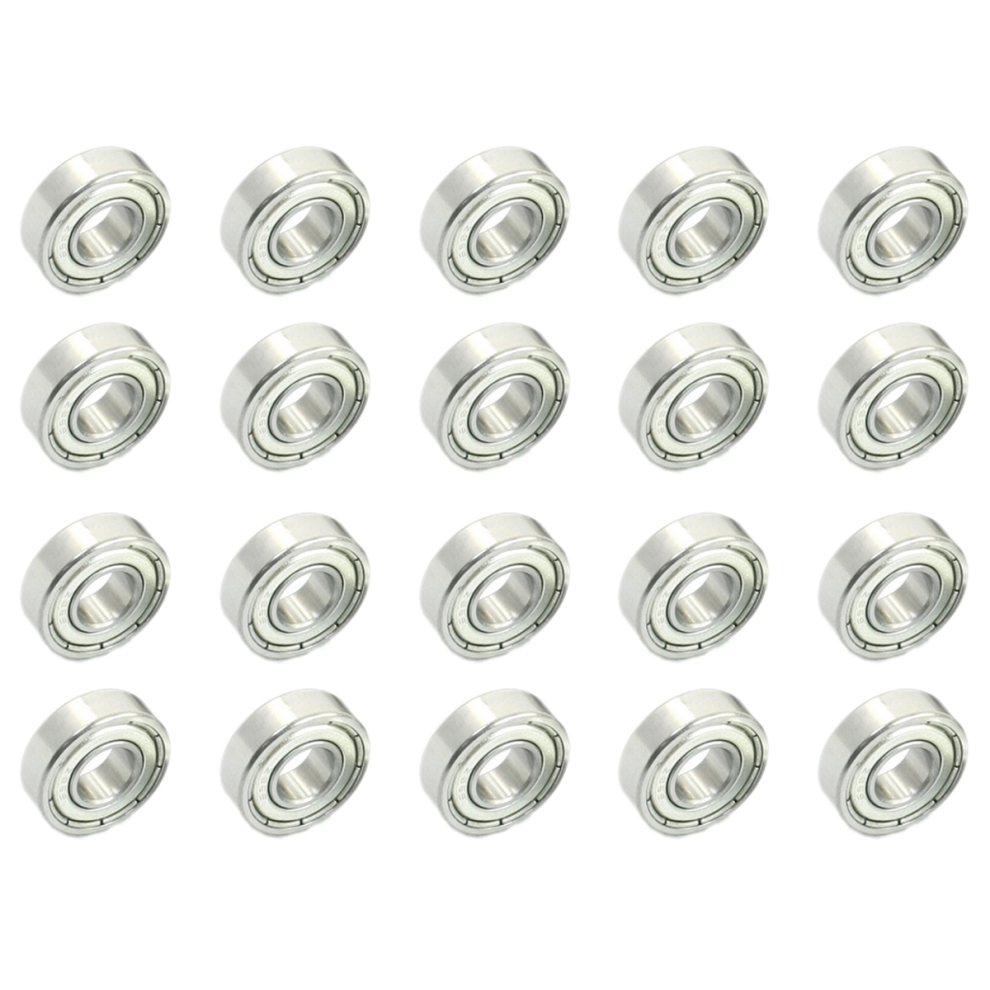 8Mm X 19Mm X 6Mm Sealed Deep Groove Radial Ball Bearings 698Z 10 Pcs 4713147611096