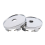 Set di 4 coprimozzi cromati universali per auto in plastica da 60 mm 5