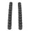 80pcs Plastic Bike Valve Dust Caps Black 3