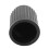 80pcs Plastic Bike Valve Dust Caps Black 7