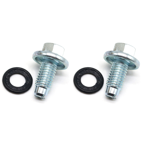 Oil Pan Drain Plug Bolt W/ O-Ring for