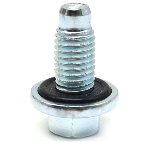 Oil Pan Drain Plug Bolt W/ O-Ring for 2