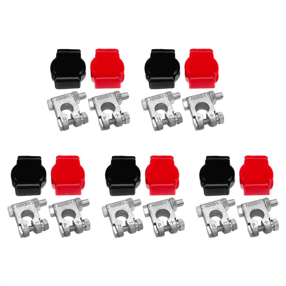 Battery Terminal Negative & Positive With Cover Made Of Alloy Kit 4713147614127