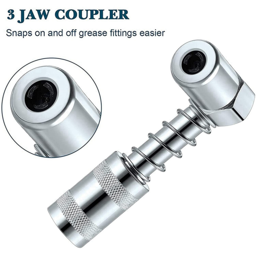 Grease Nozzle Adapter - Accessory 90 Degree Grease Coupler Adapter 2