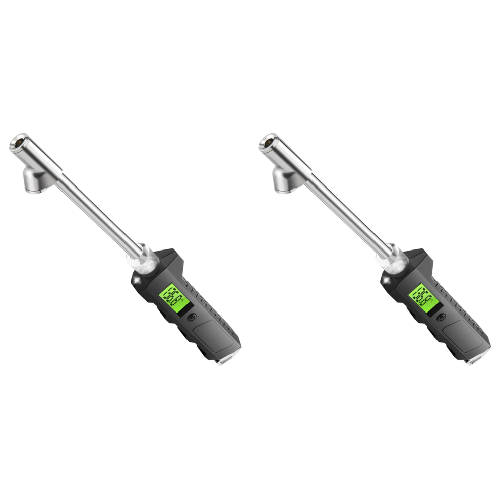 Illuminated Tire Pressure Gauge With Lcd Luminous Display Digital 4713147600298