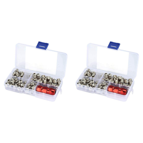 61Pcs/Set Grease Fitting Pack M6/M8/M10 Grease Nipple Fitting Kits