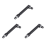 L Shape 1/4Inch Hex Wrench Double Head Right Angle Screwdriver Bits 1