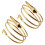 Coiled Snake Spiral Upper Arm Cuff Armband Bangle Bracelet Silver 1