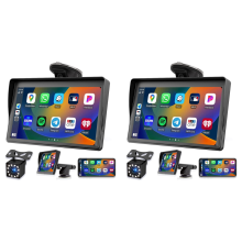 Display Carplay portatile da cruscotto con touch screen da 7 pollici, navigazione GPS