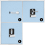8pcs Metal Mirror Holder Kit, Mirror Clips with Screws silver 3